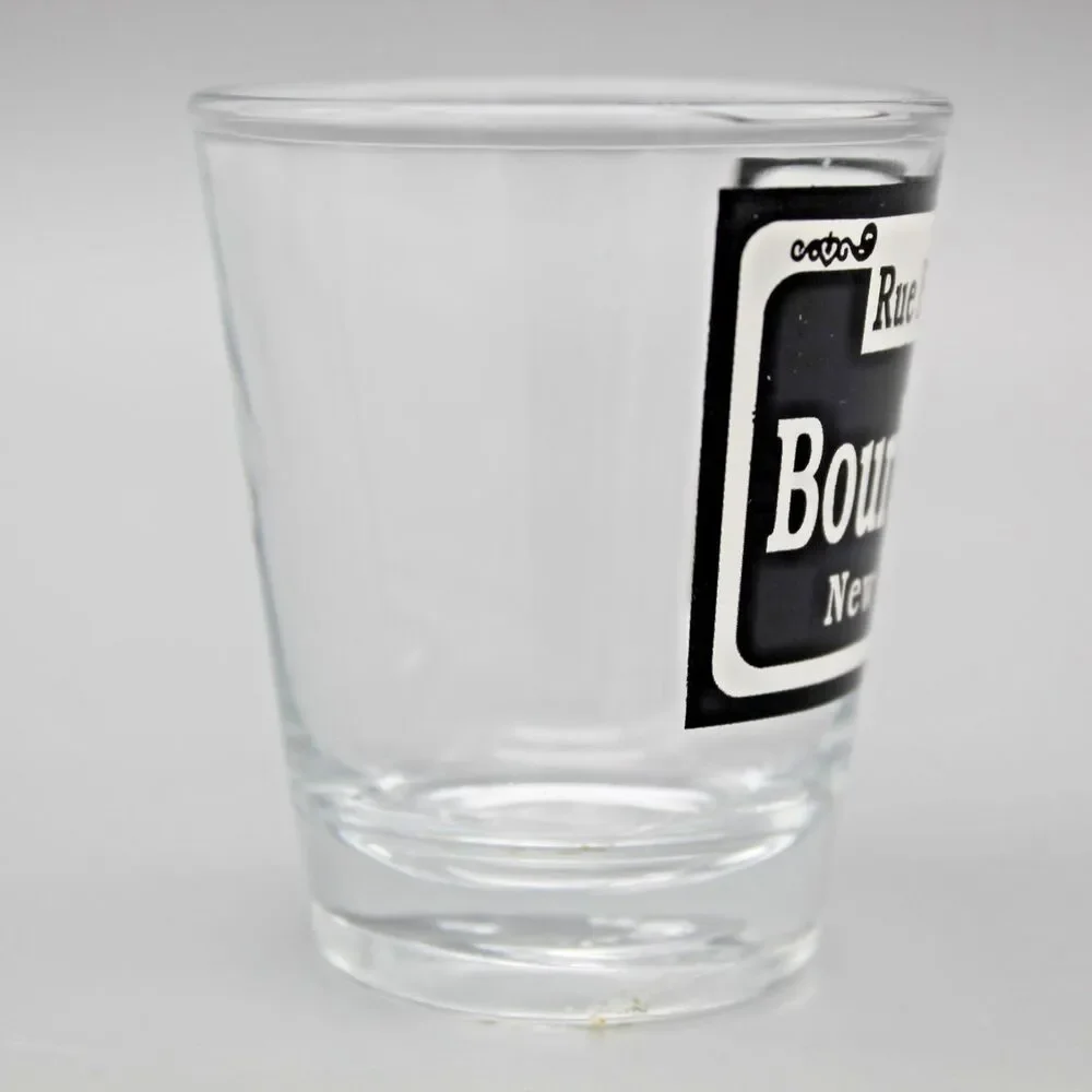 Vintage Bourbon St New Orleans Shot Glass Rue Bourbon Barware Taiwan